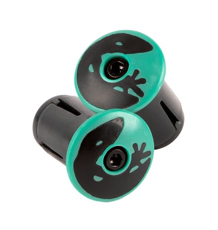 Korki Kierownicy Lizardskins Road Bar Plugs Celeste Green