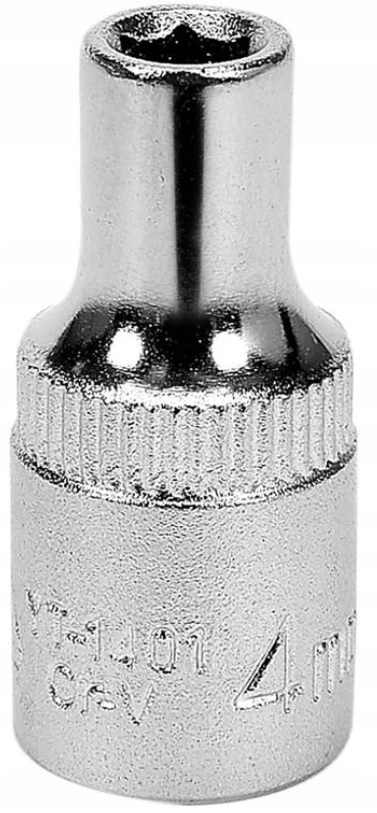 

Yato Nasadka Sześciokątna 1/4' As-drive Krótka 4MM