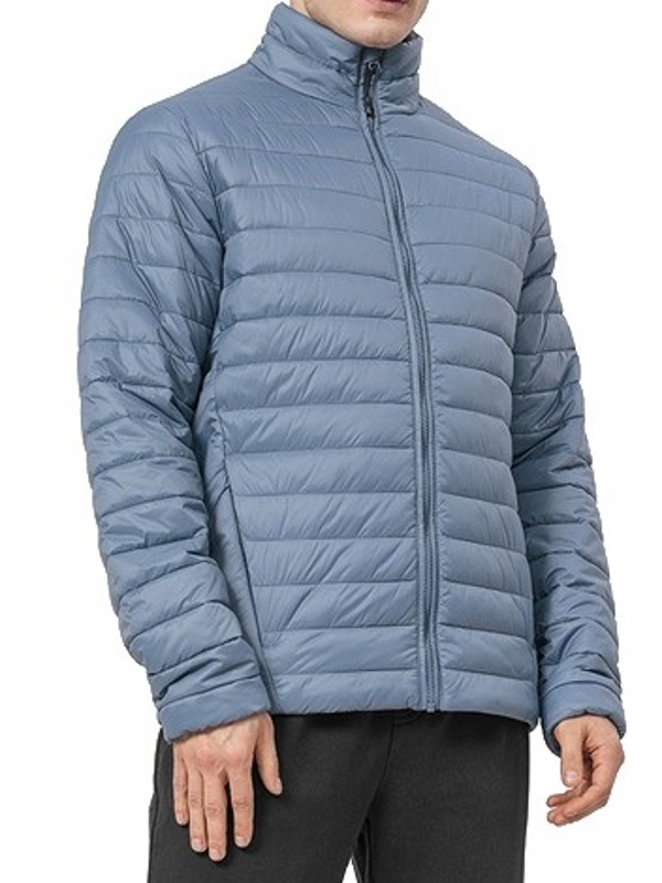 Pánská bunda 4F H4Z22-KUMP003-34S bez kapuce prošívaná péřová L