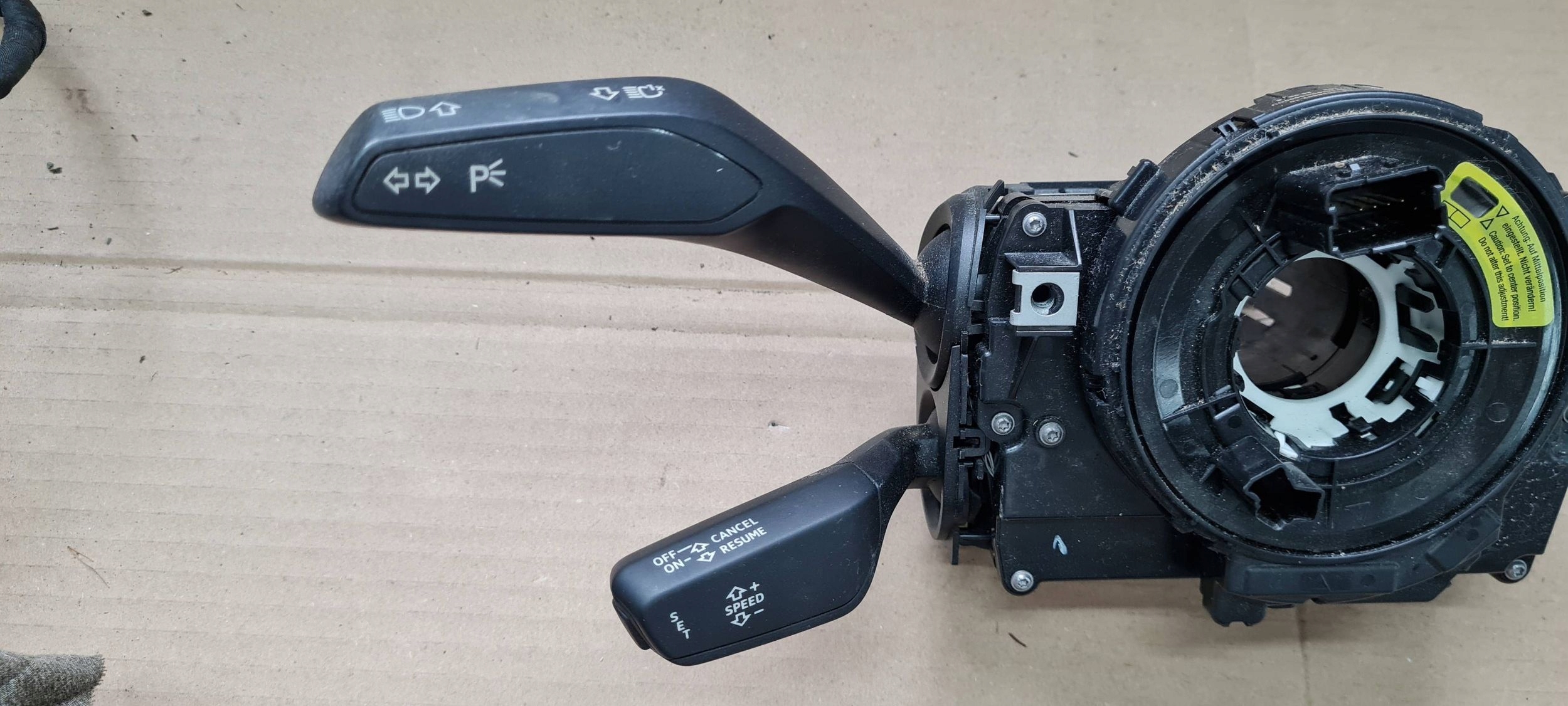 Q5 80A steering wheel levers and controls control GRZANA steering wheel, ring 80A907129BR