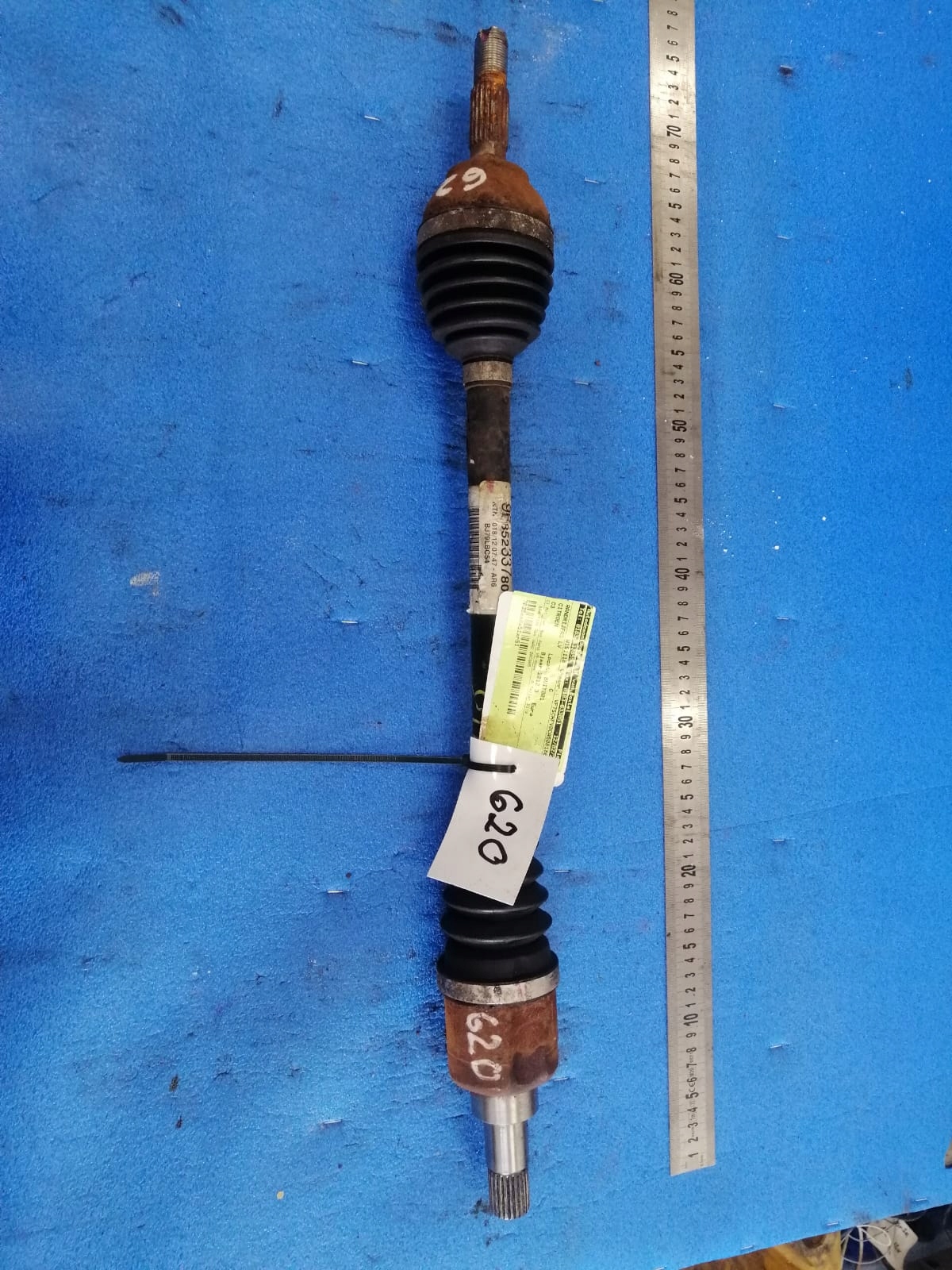 CITROEN C3 12R left 1.1 B semi-axis 9685233780 20CQ80