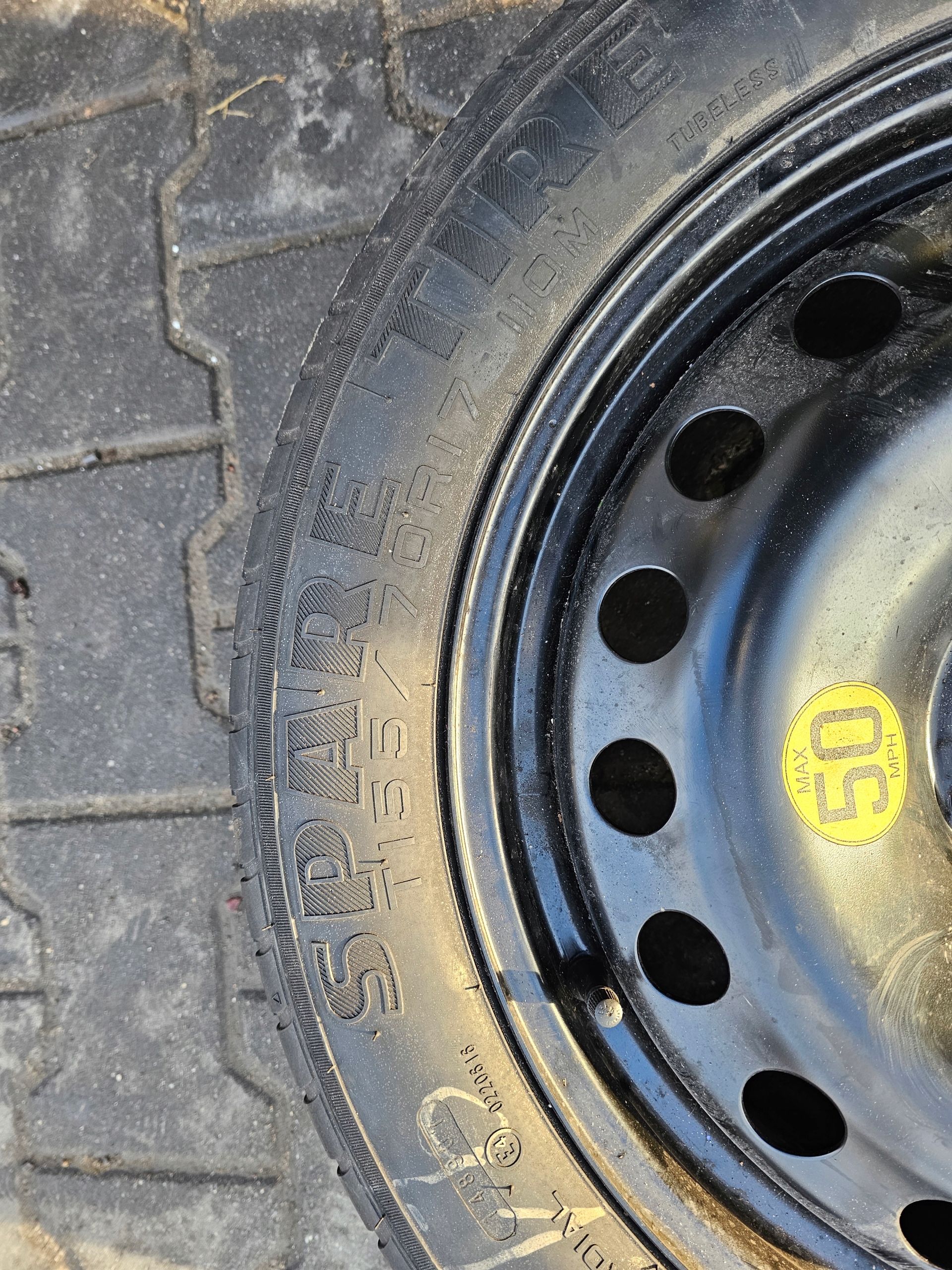 wheel spare spare FORD KUGA MK2 2012r