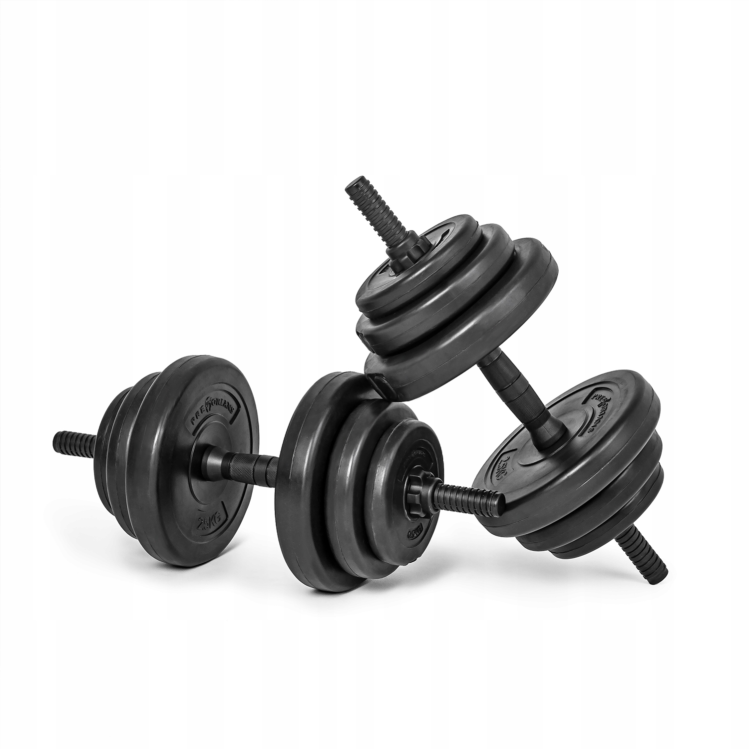 Zestaw 20 kg sztanga 2w1 hantle Pretorians — 10