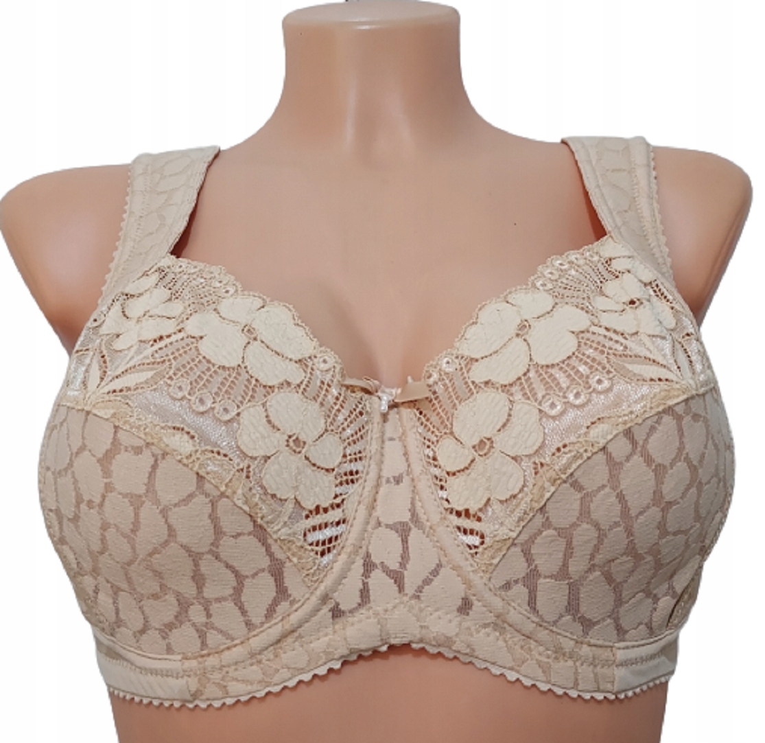 Biustonosz miękki beżowy rozmiar 80B (7333155233829) • Cena