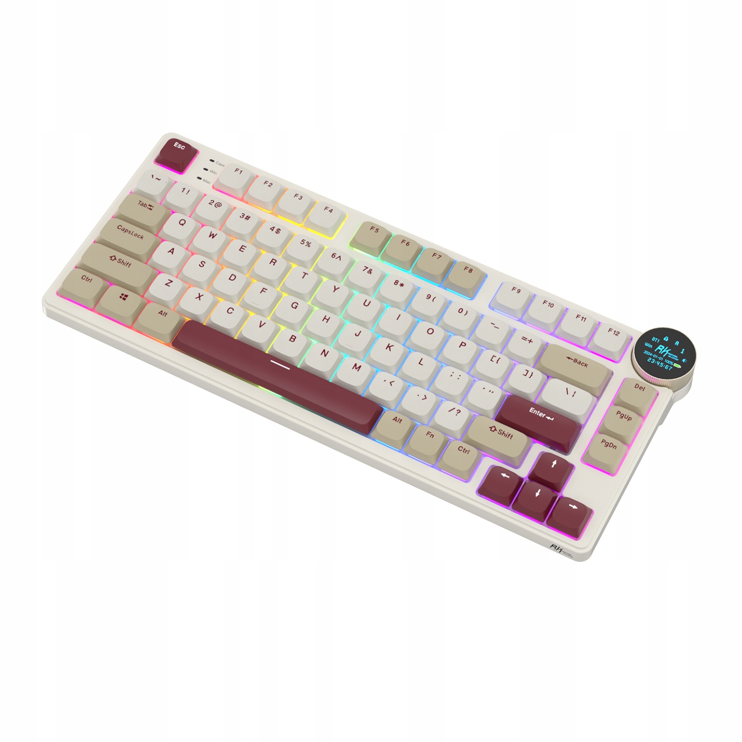 ROYAL KLUDGE RK N80 Rosy Clouds Gaming Keyboard Brown switch — 7