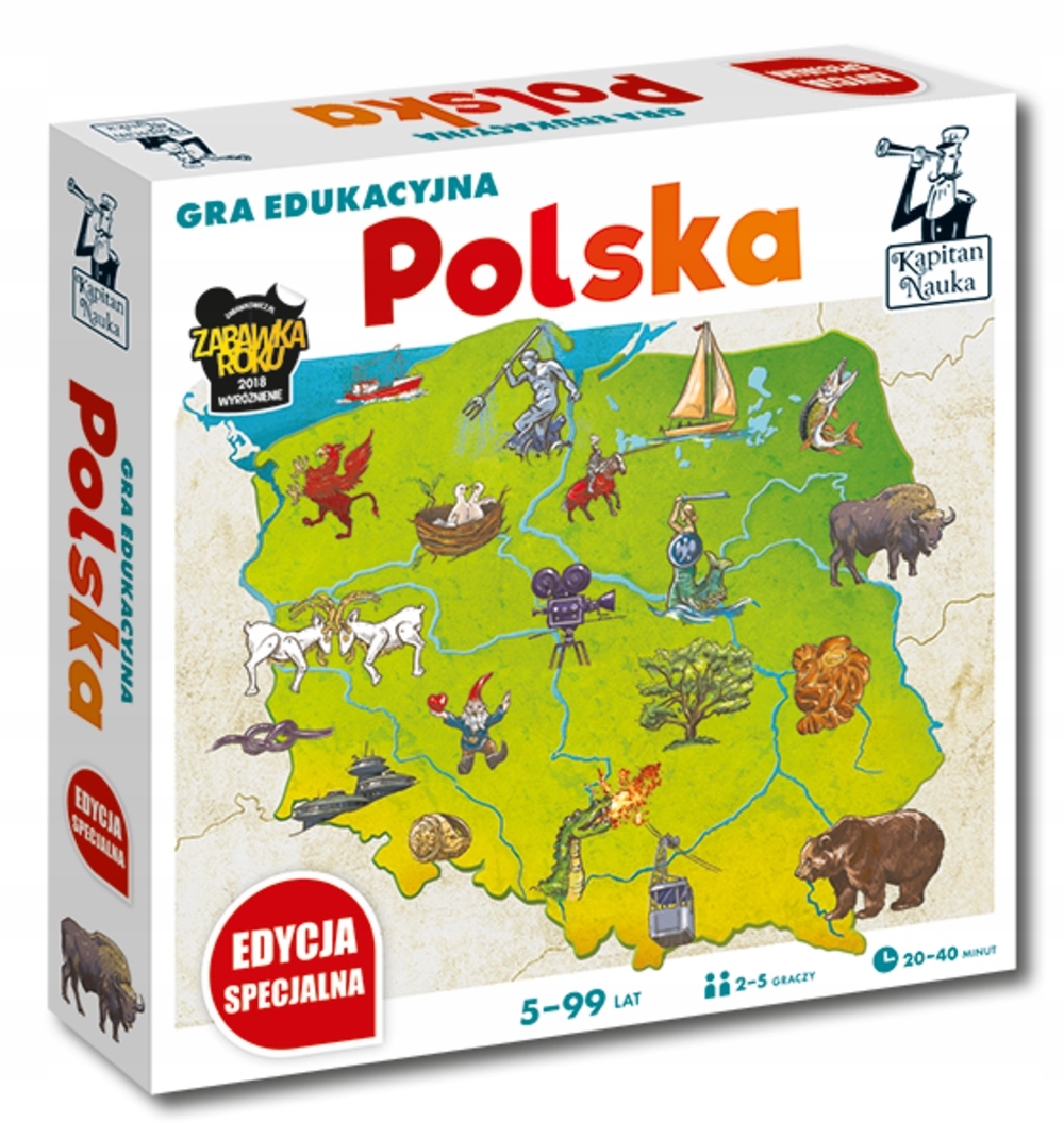 Gra Edukacyjna Polska Edycja Specjalna Quiz Wiedza O Polsce Rodzinna