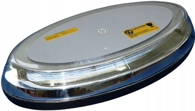 BLK0003 - СВЕТОДИОДНЫЙ ПРЕДУПРЕЖДАЮЩИЙ ЛУЧ ОВАЛЬНЫЙ МАГНИТ СТРОБОСКОП