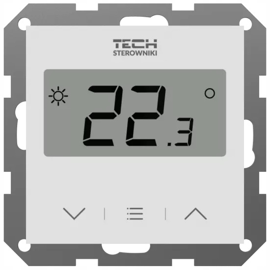 Regulátor Termostat Izbový Podomietkový Tech F-8z 230V