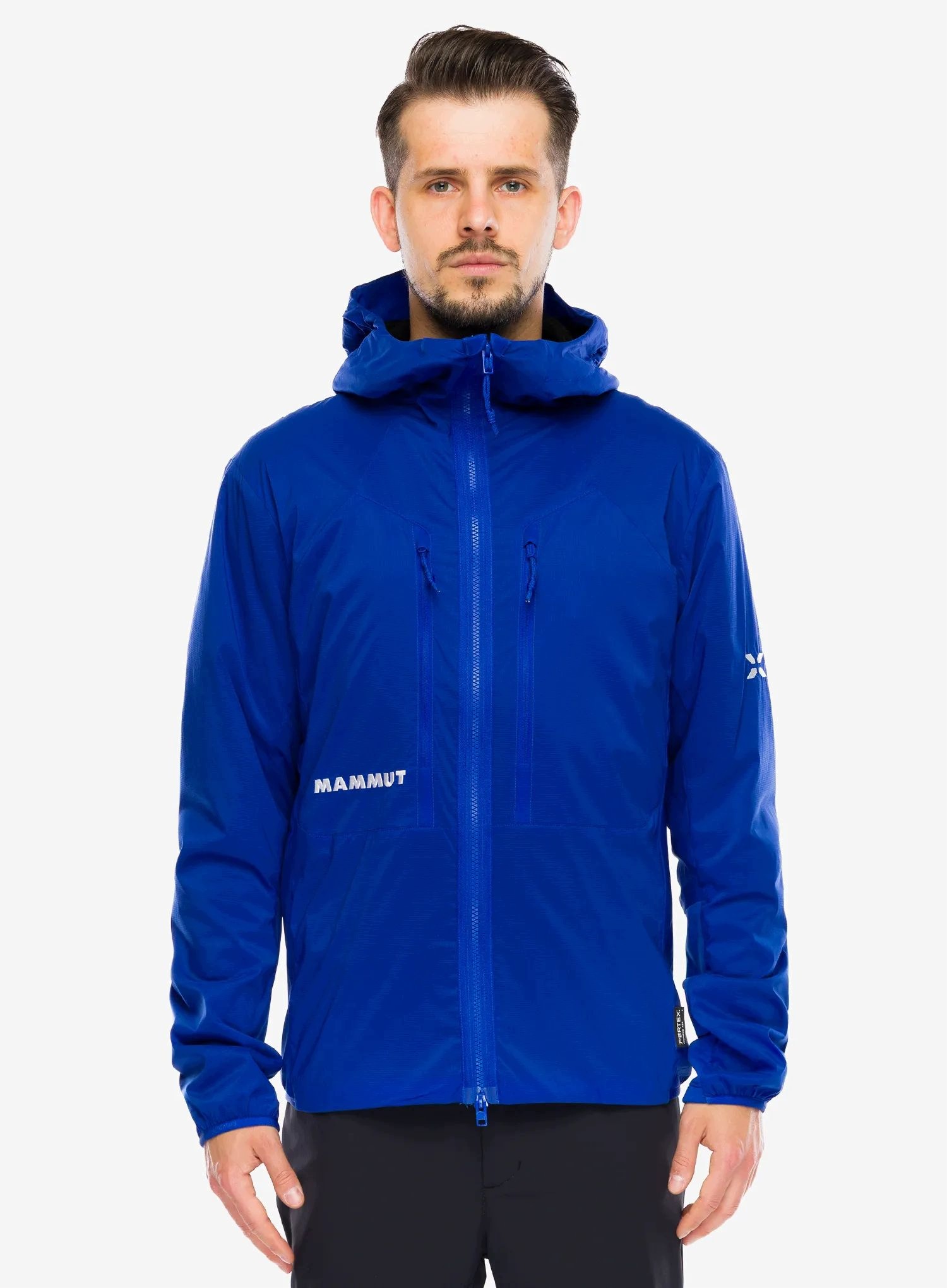Kurtka ocieplana Mammut Eiger Nordwand In Flex Air Hooded eiger blue M