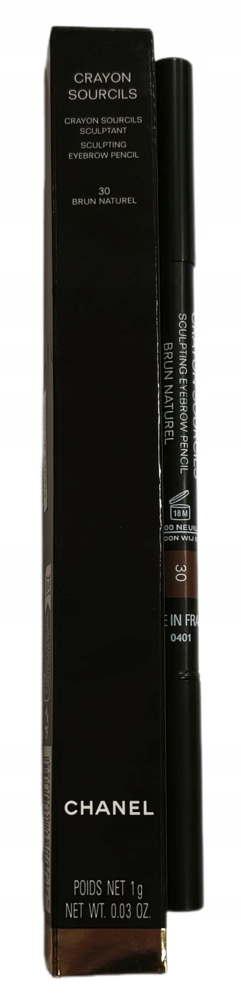 Crayon Sourcils Sculpting Eyebrow Pencil 30 Brun Naturel