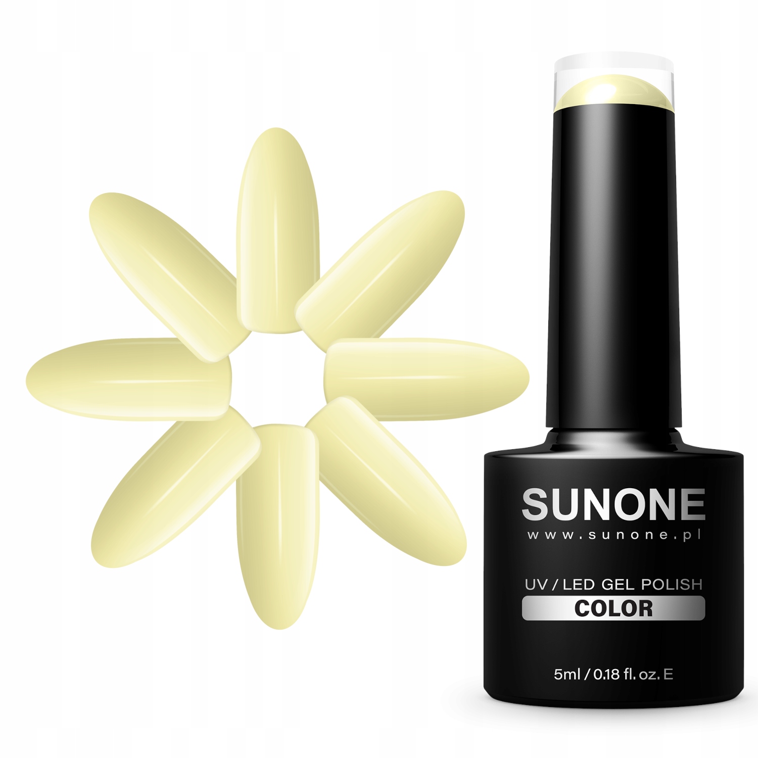 

Sunone Lakier Hybrydowy Z01 Zoya Pastelowy Żółty