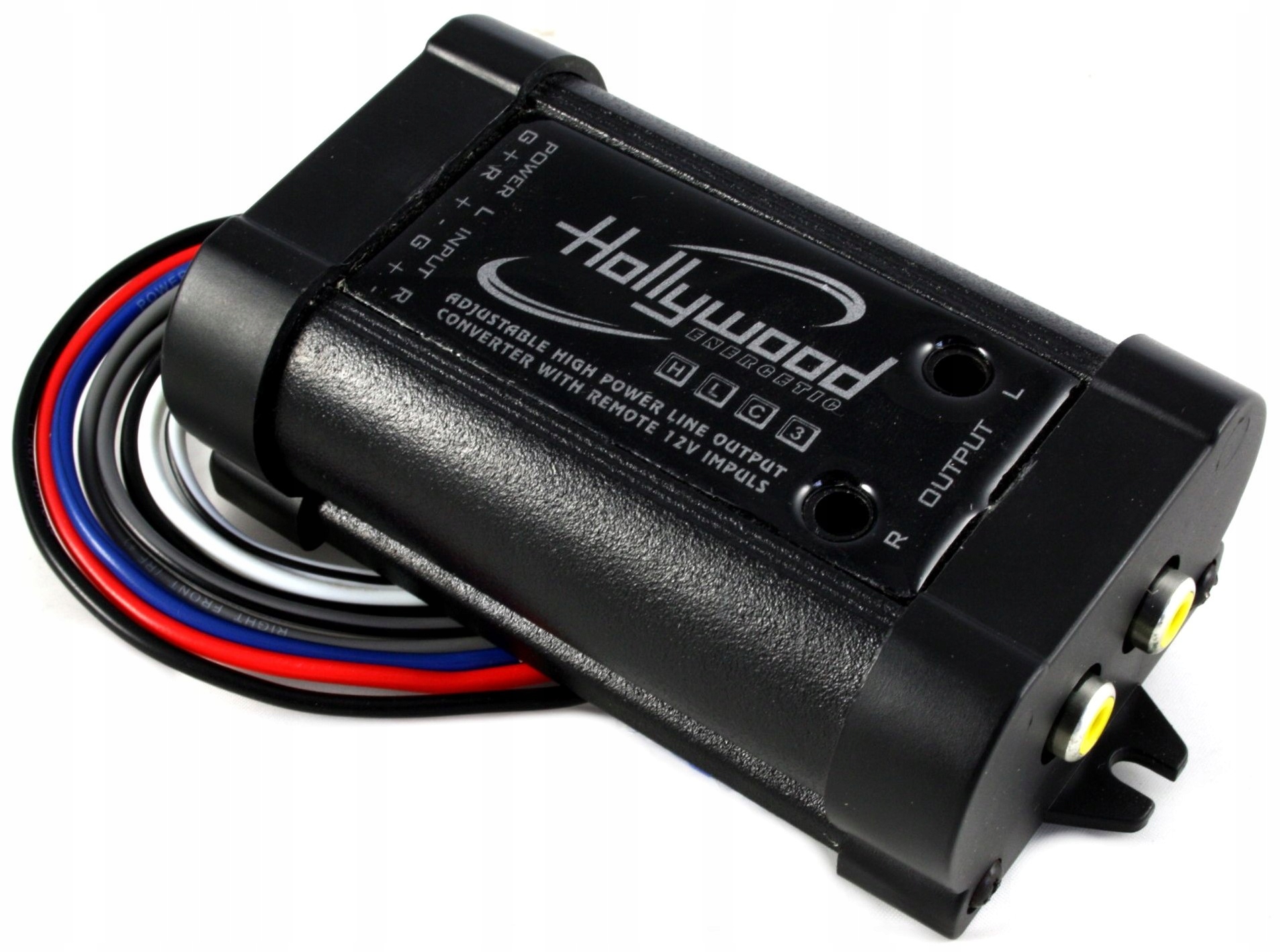 Hollywood HLC-3 Konvertor Audio signálu Hi-Low High Low 2x Rca Cinch Remote