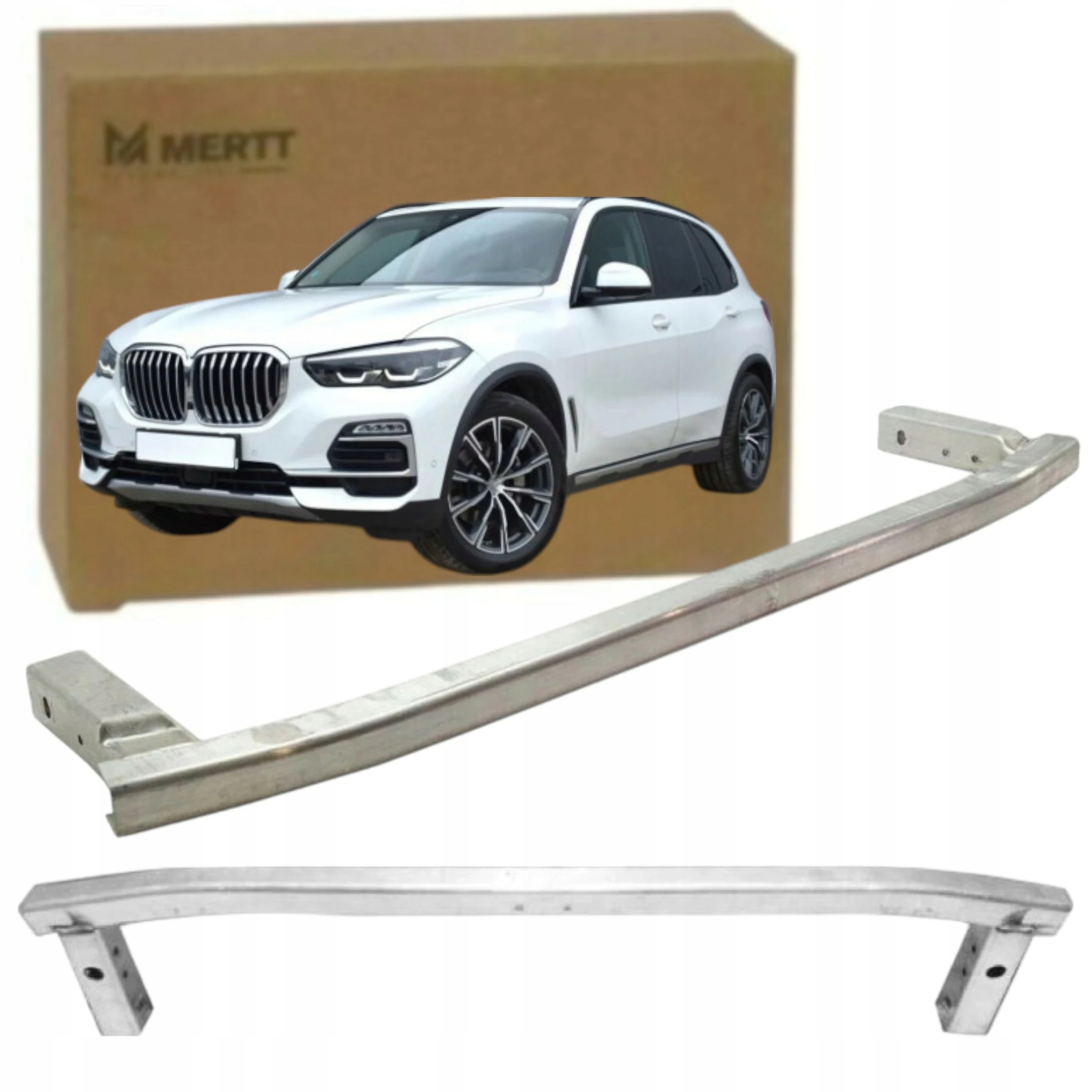 Bmw X5 G05 X7 G07 X6 18- Spodní Nosník Zesílení nárazníku přední 51117421600