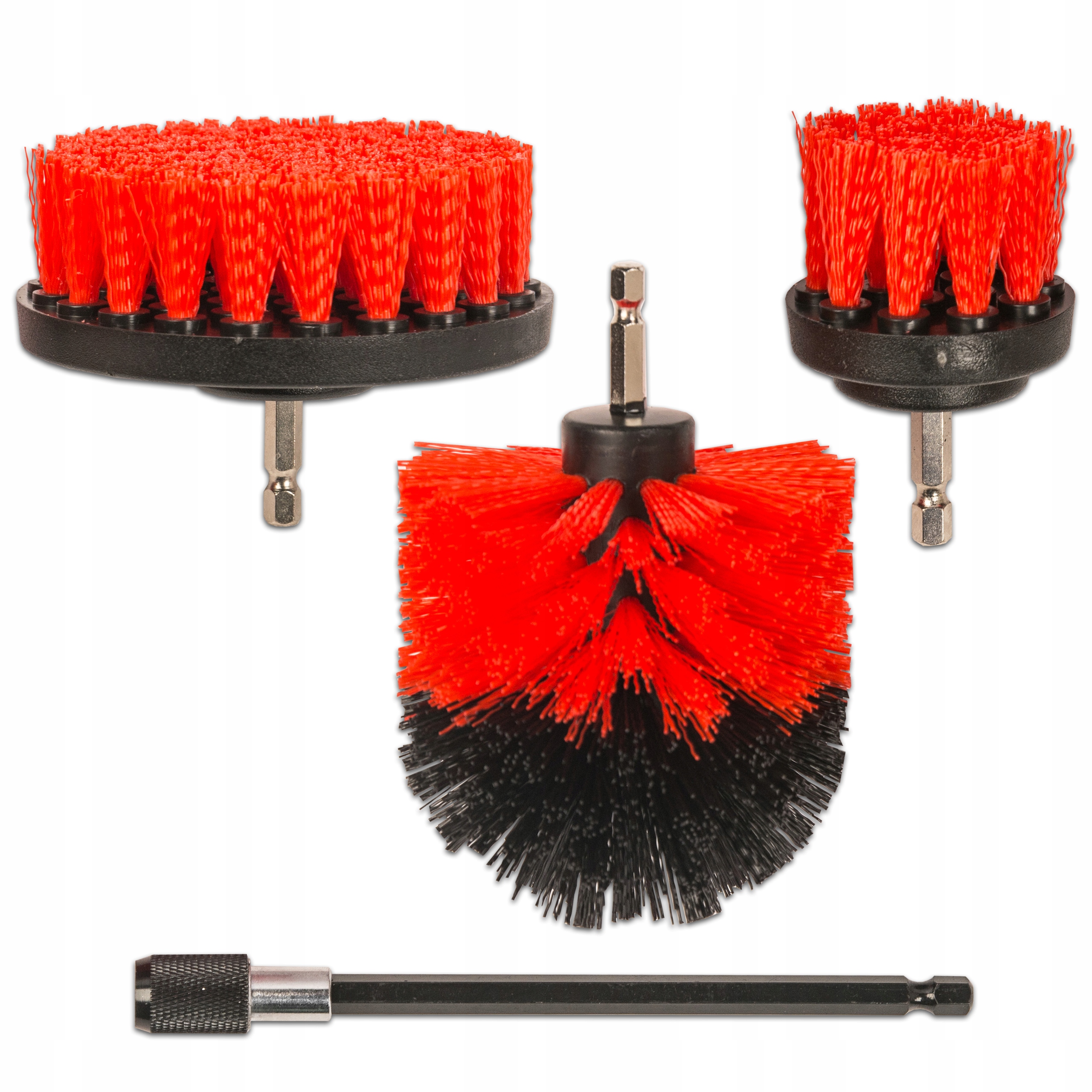 

Szczotki czyszczące na wkrętarkę zestaw 4 szt.