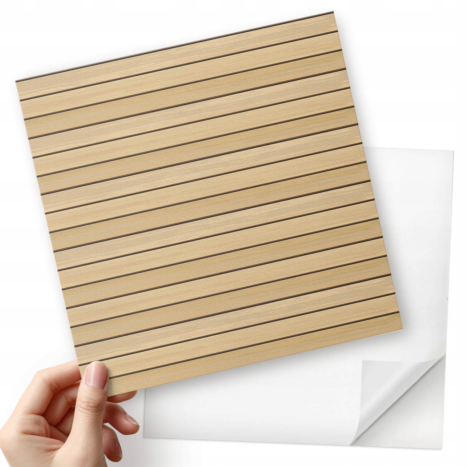Balíček Pvc vinylových dlaždic Desky v paralelních liniích 20x20x20 cm