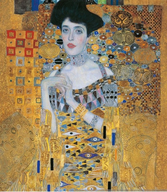 Oryginalny długi piękny szal OBRAZY unisize Długość 190 cm