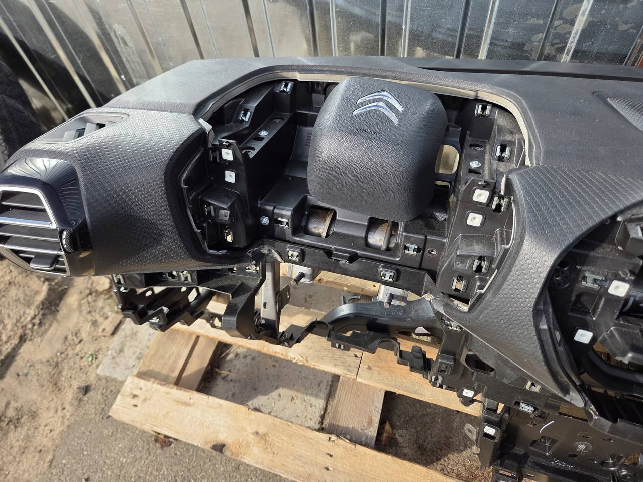 console dashboard instrument panel airbags CITROEN C4 III original DEMONTAZ HEADUP