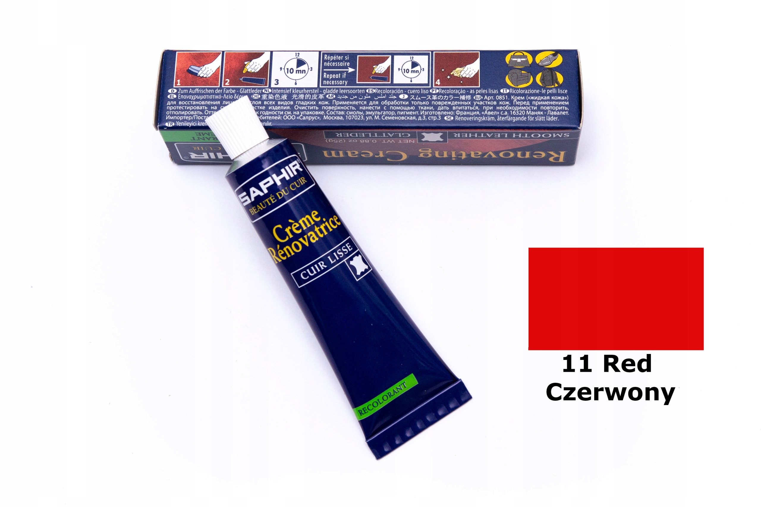 SAPHIR RENOVATING CREAM КРЕМ ДЛЯ ВОССТАНОВЛЕНИЯ КОЖИ