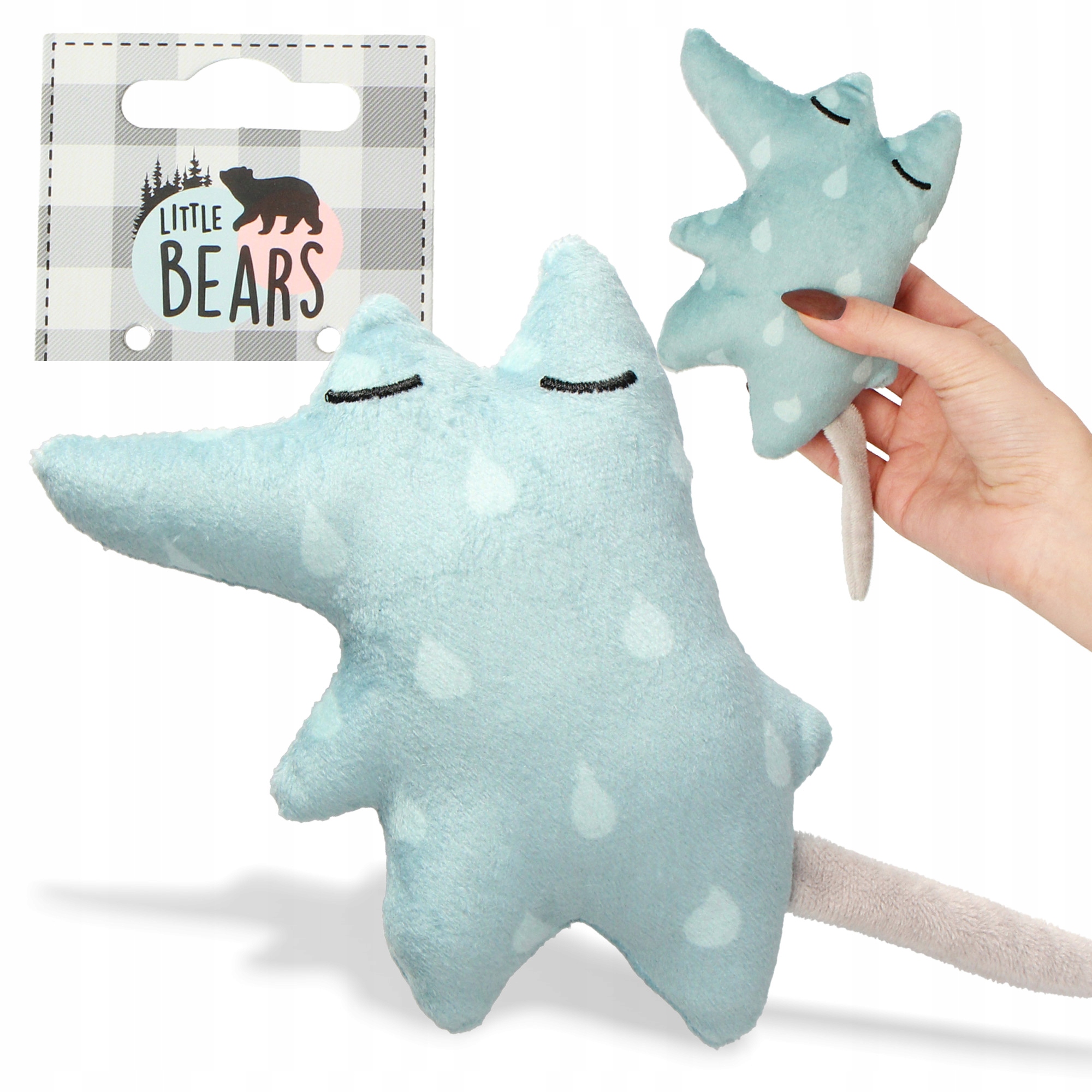 

Pluszak Maskotka Zabawka Piszcząca Psa Lis 13cm