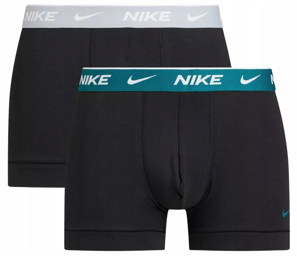 Pánské boxerky Slipy Spodní prádlo Nike Dri-FIT Everyday Cotton Trunks 2Pak XL