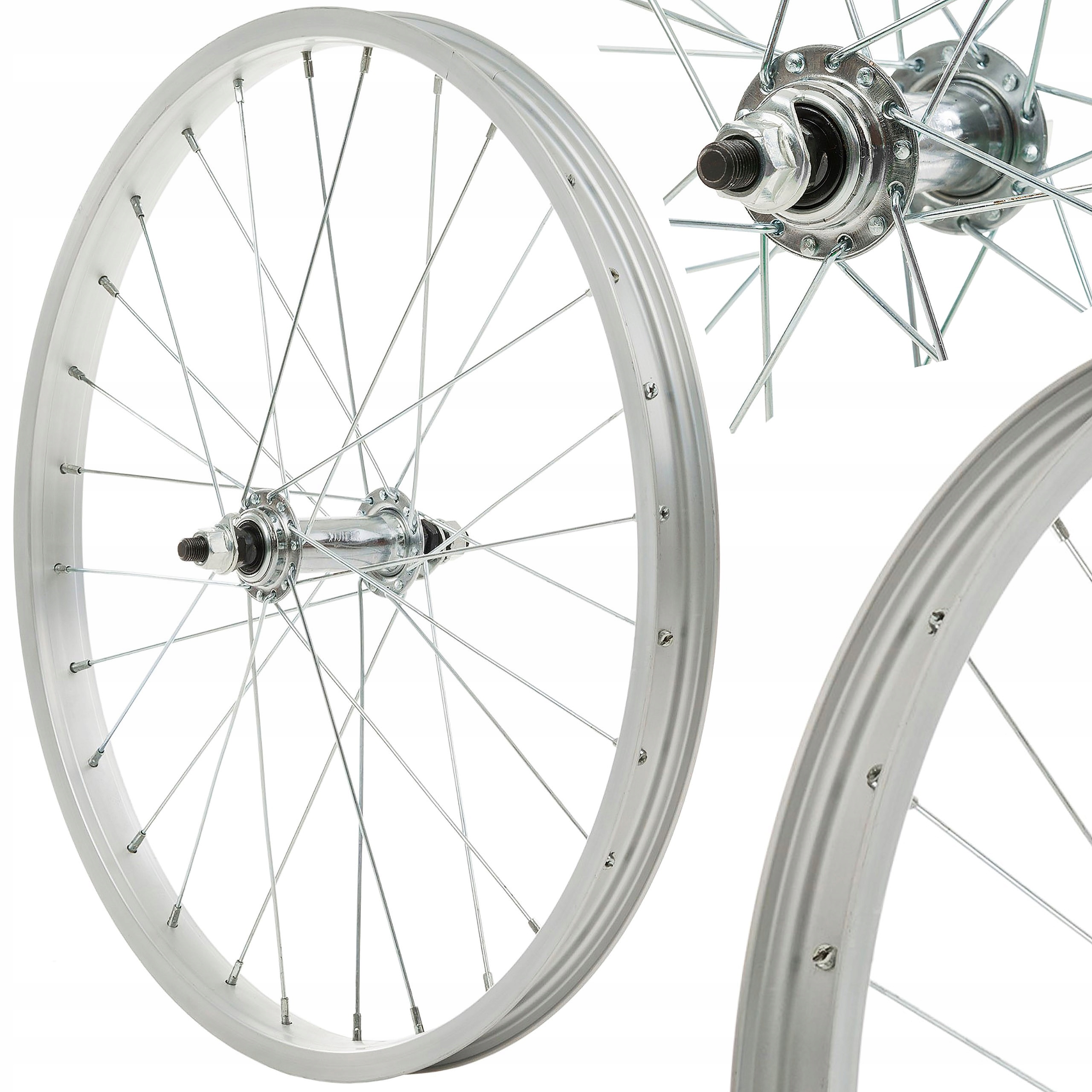 KOŁO ROWEROWE 20 PRZÓD O/AL ZWYKŁA P/STAL 28H