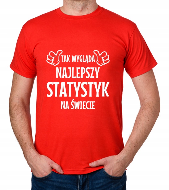 

koszulka Najlepszy Statystyk prezent