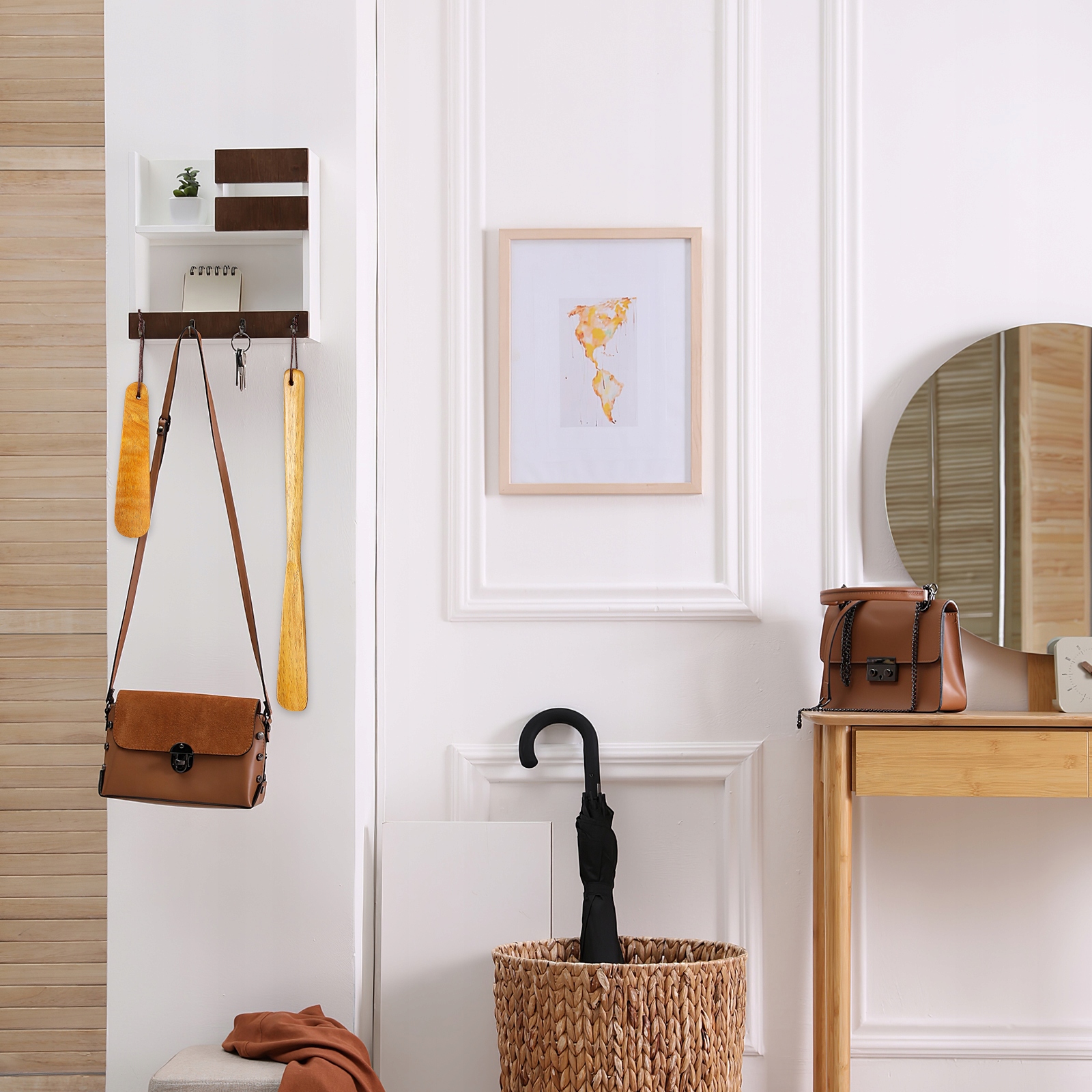 Łopaty do butów z drewna Starszy 2 szt Marka bez marki