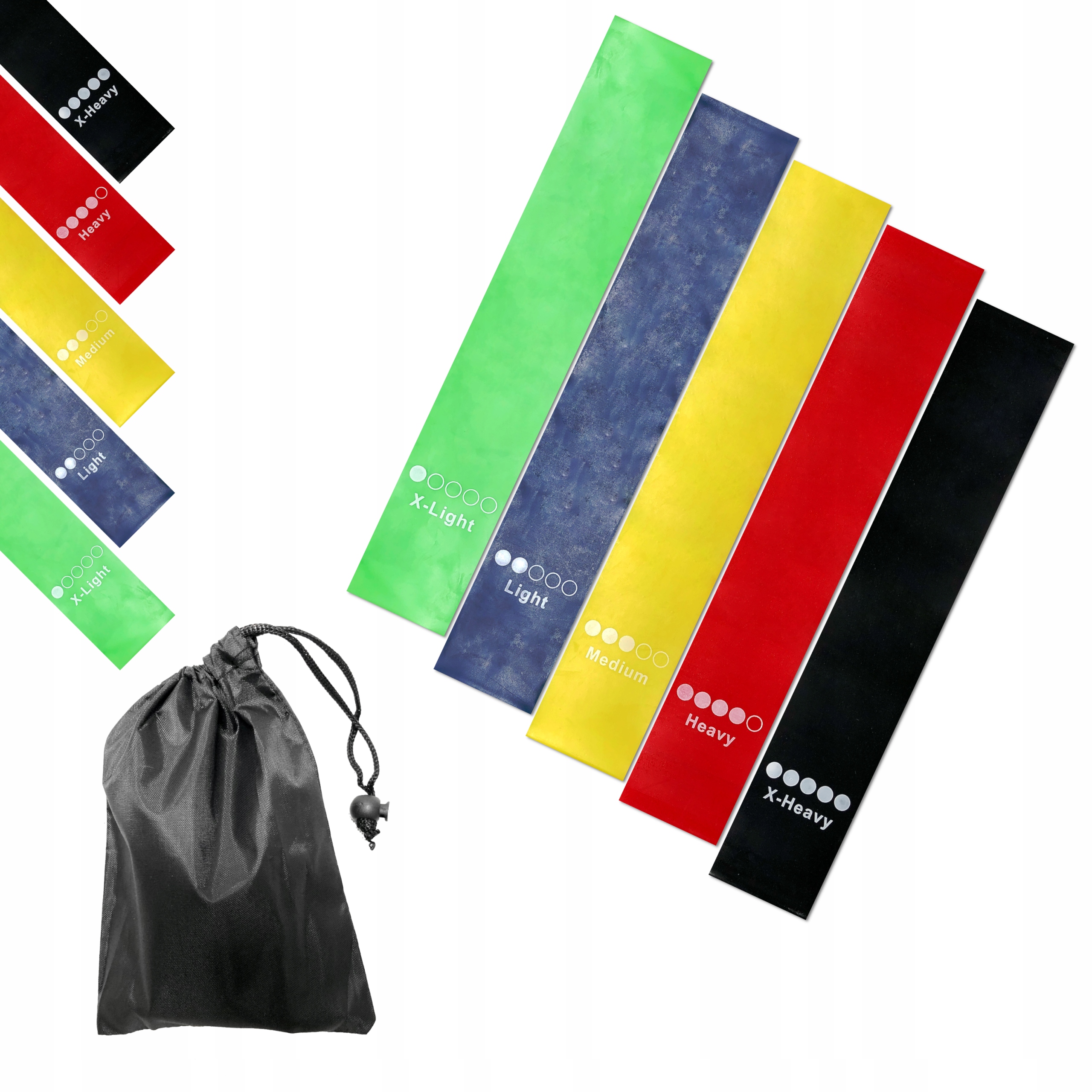 

Zestaw 5 Gum Oporowych Do Ćwiczeń Power Band