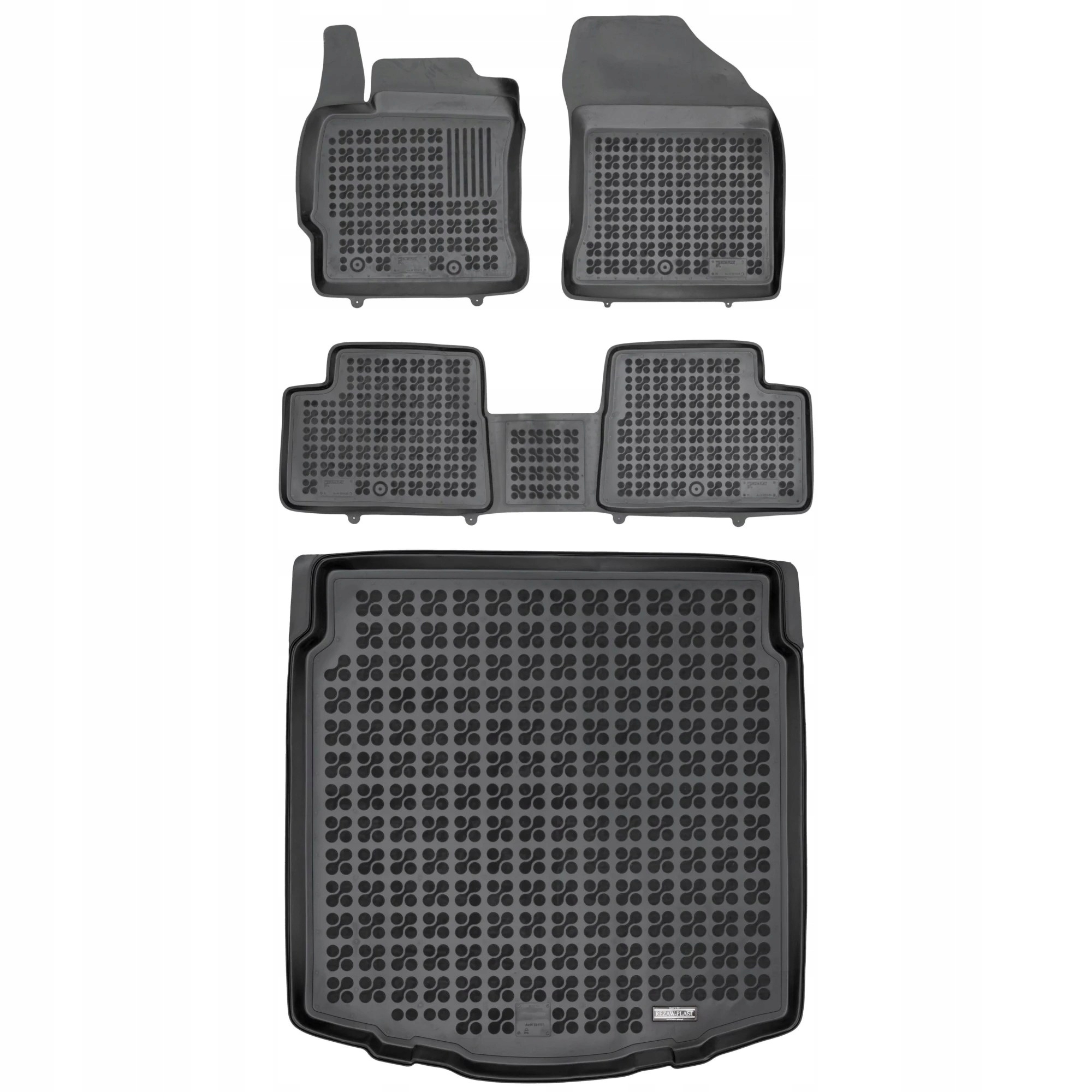 Gumová sada koberčekov a rohože Toyota Auris II 2012-2018 Kombi sa hodí rovnako