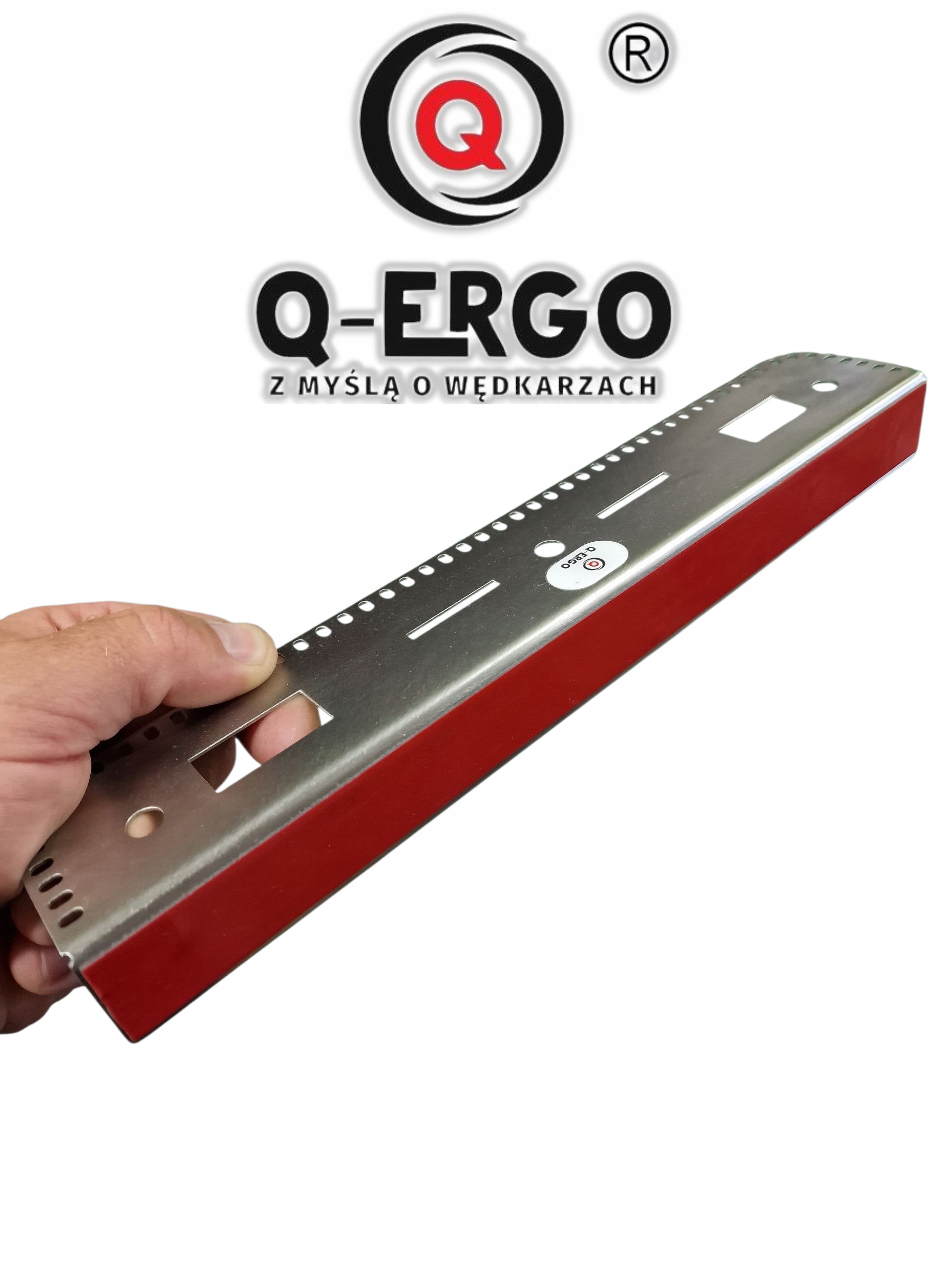 Organizer Nierdzewny 30cm Na Przynęty Akcesoria Taśma 3M Q-ergo