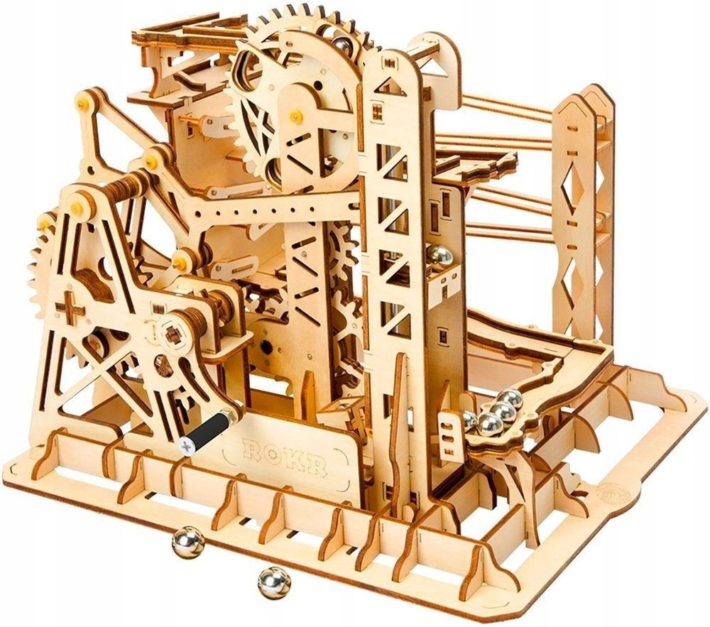 

Robotime Drewniany Model Puzzle 3D Tor Mechaniczny