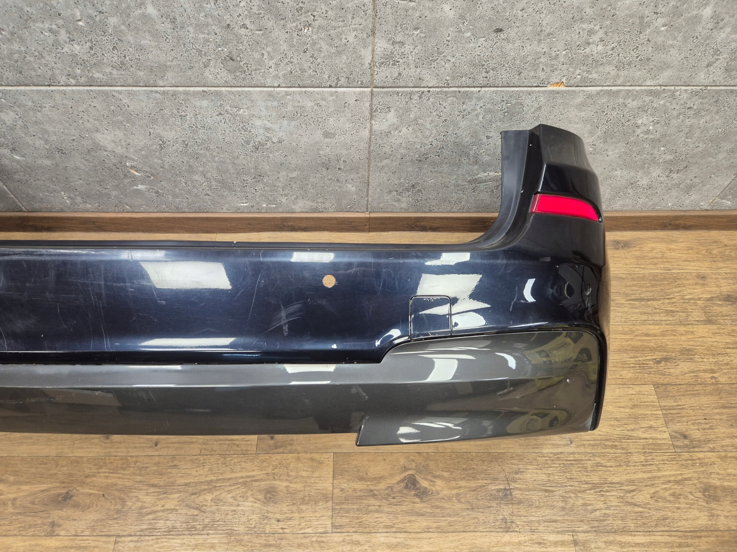 BMW X3 F25 bumper rear part rear m-packet diffuser complete 416 CARBONSCHWARZ