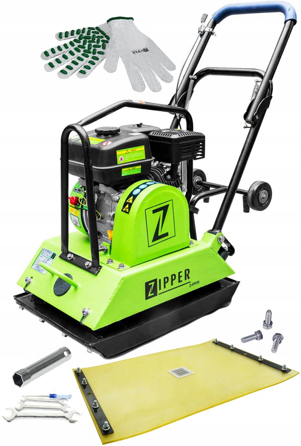 Zagęszczarka 90 kg z posuwem Loncin Mata + koła Kod producenta ZI-RPE90