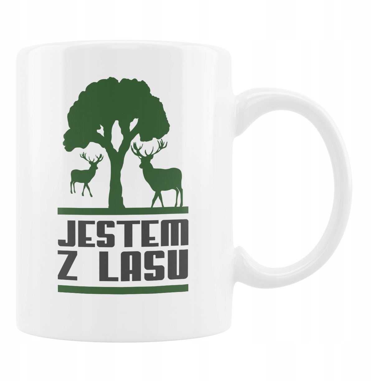 

Kubek Śmieszny Prezent Jestem Z Lasu Dla Myśliwego