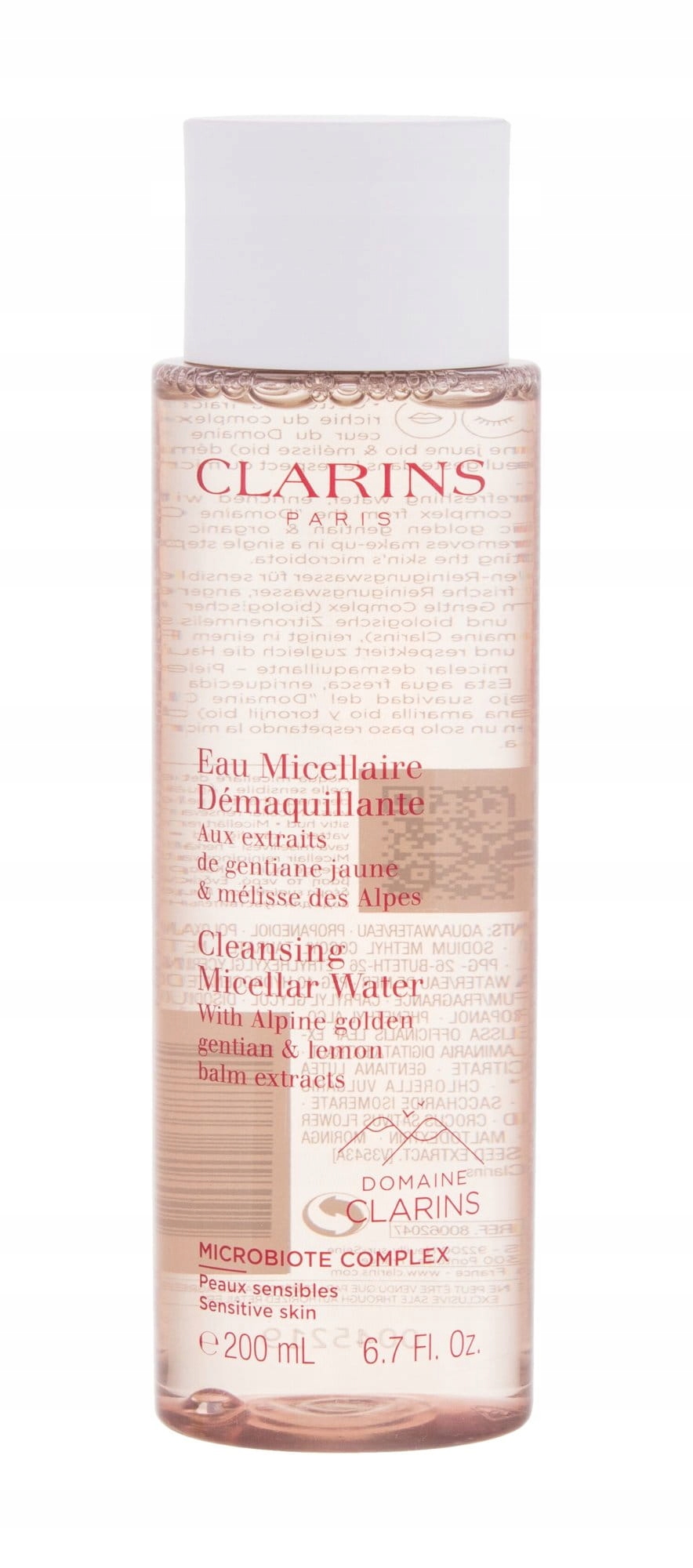 Clarins Čisticí micelární voda 200 Ml