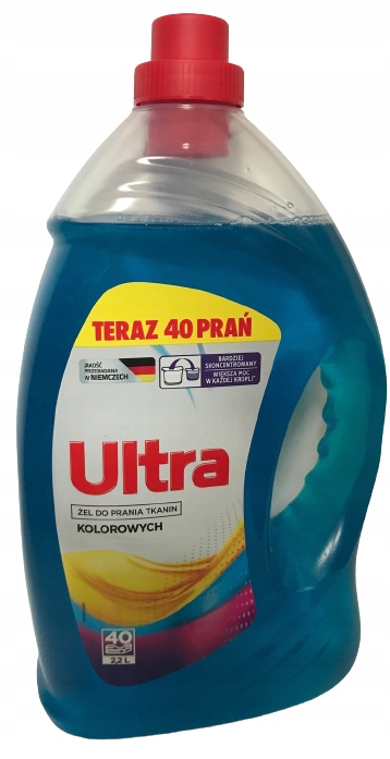 

Żel kolor Płyn do prania kolorów Ultra 2,2 l