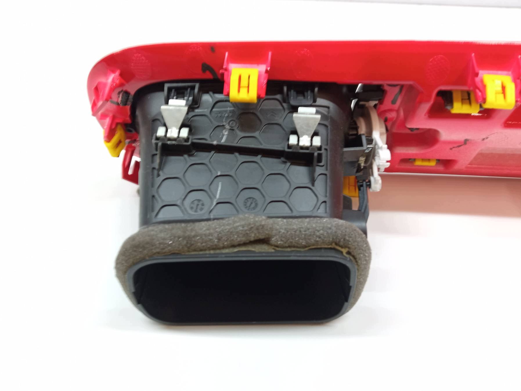 KRATKI air conditioning devices left central KOMPLET red Citroen C3 III (2016-2024)