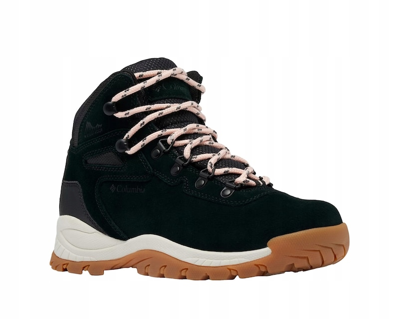 Columbia Černé Kožené Trekové Boty S Ochrannou Podrážkou 37,5 6CC