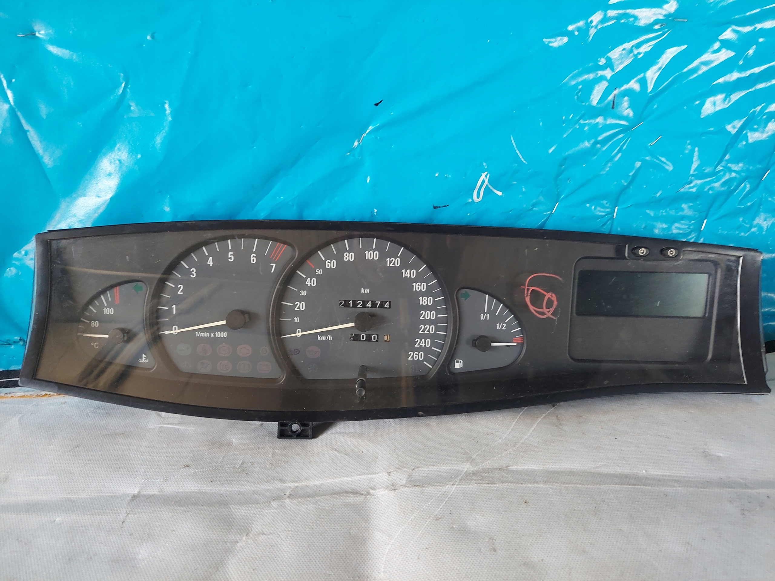 dials clock OMEGA B 2.2 DTI 09228412AH