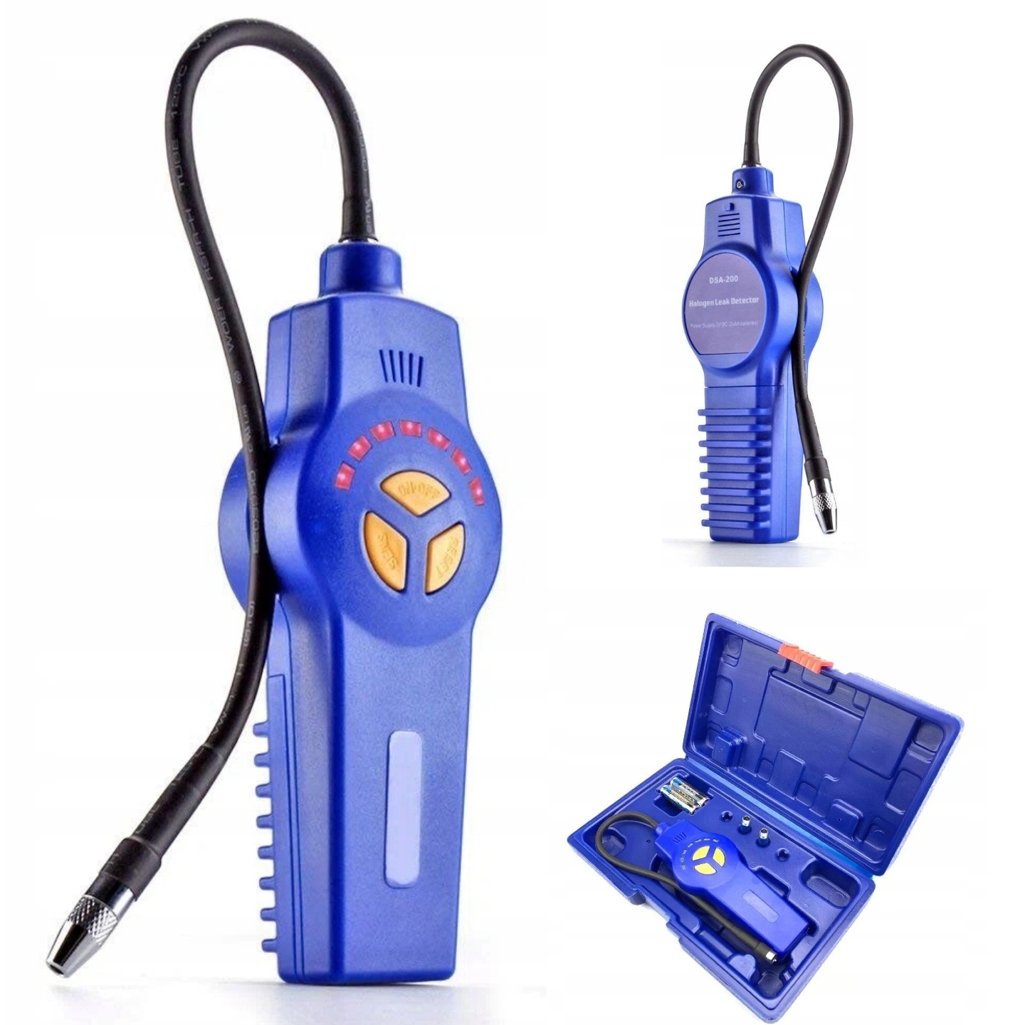 Elektroniczny wykrywacz nieszczelności AKLI AK.500.090