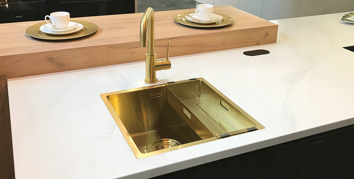 Zlew Reginox Tampa 40x40 Gold stal Kod producenta R307145