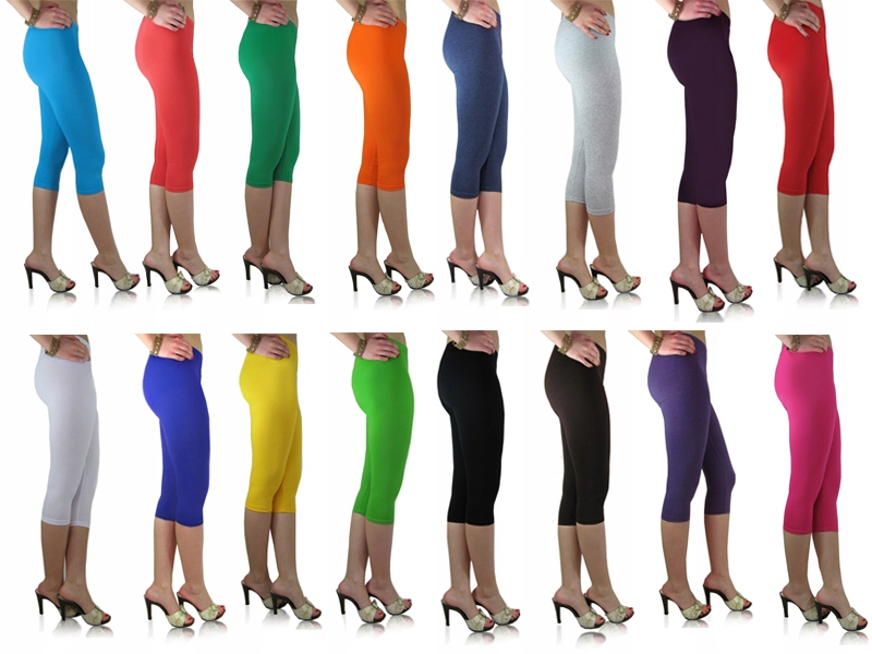 

Polskie Legginsy Getry Baweł+laycra 3/4 roz. XXXL