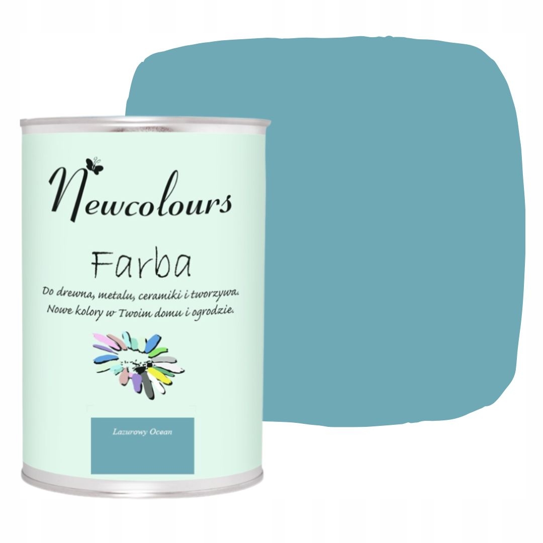 

Farba do mebli Newcolours Lazurowy Ocean 900ml