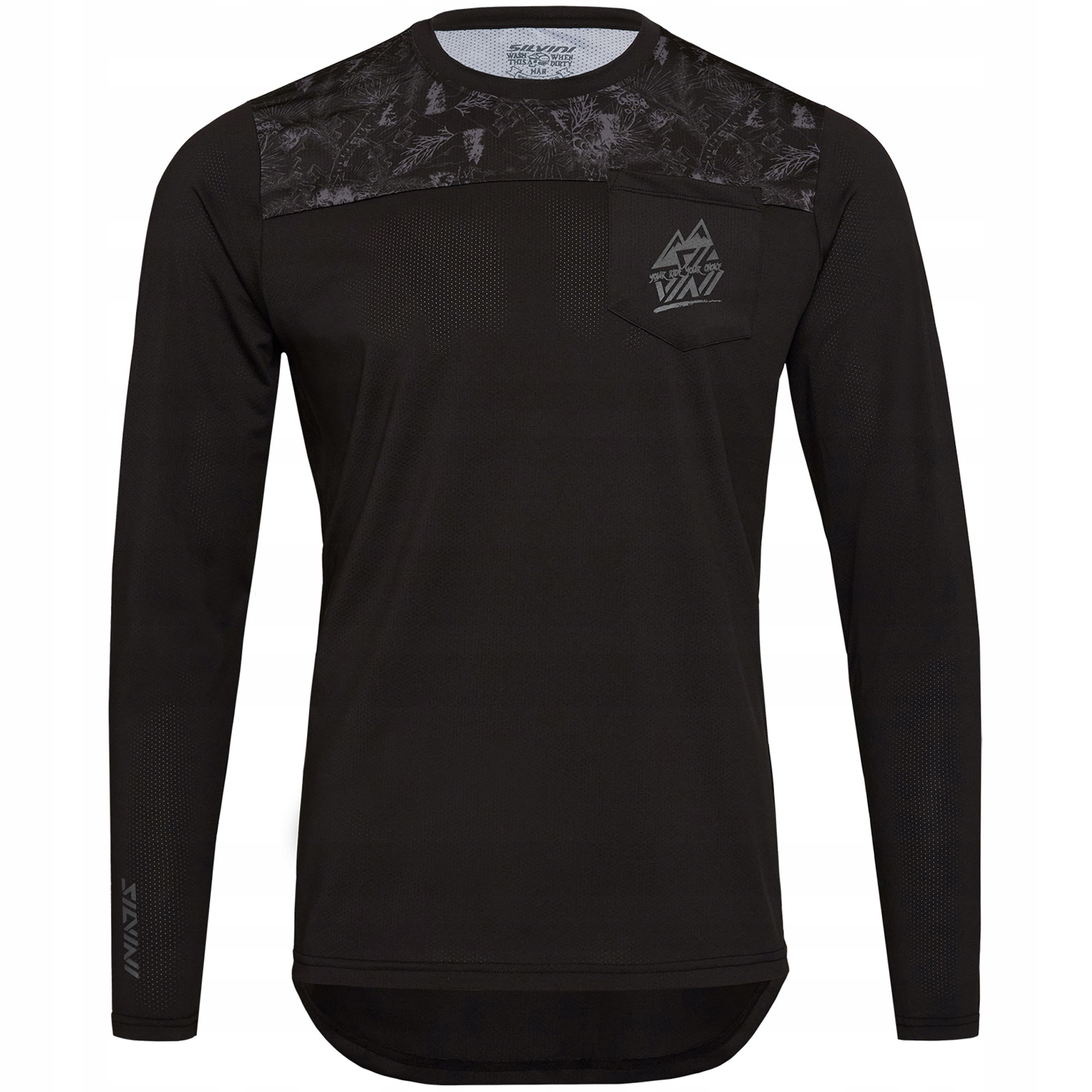 Koszulka męska rowerowa longsleeve Silvini Men Jersey Ello r. M