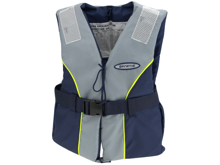 Zajišťovací vesta Sportis Sailor s výtlakem 50N >90 kg atest Prs Gs