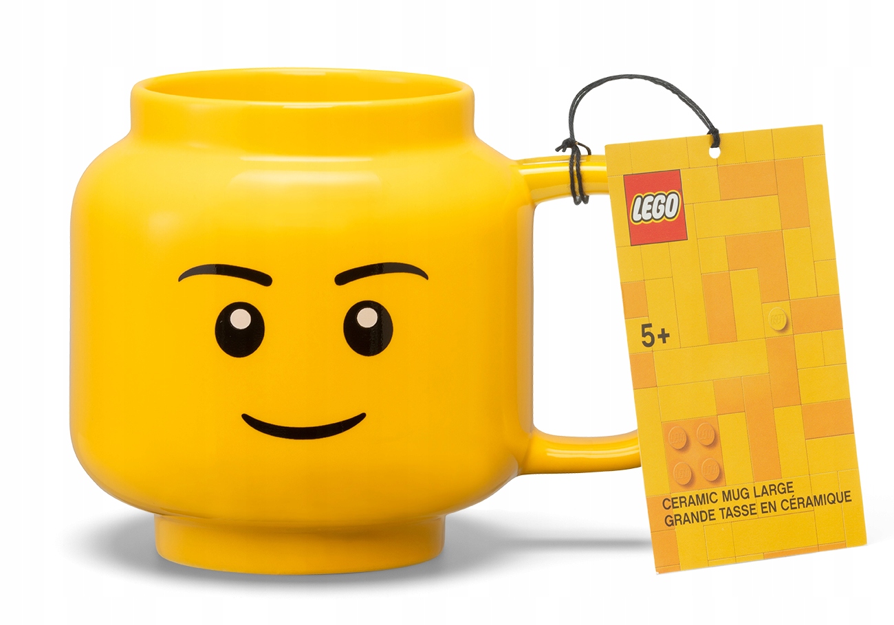 Ceramiczny duży kubek Lego 41460800 chłopiec 530 ml