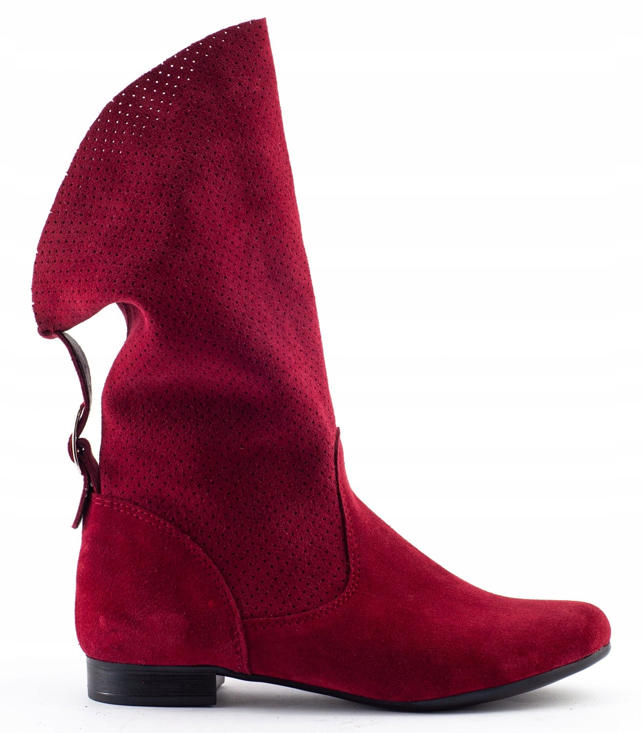 

Botki Skóra 100% Ażurowe Elena Bordo 41