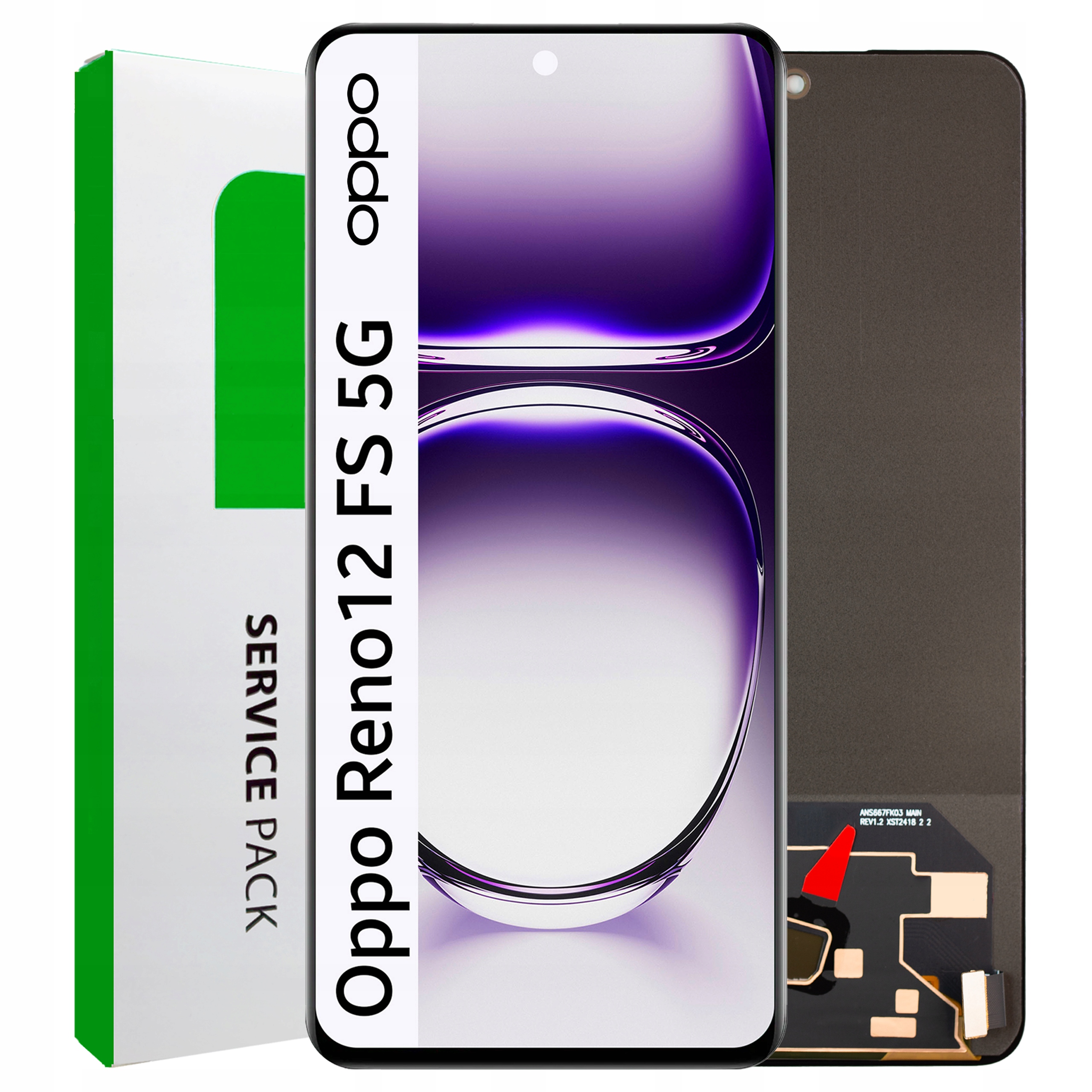 Displej pre Oppo Reno12 Fs 5G LCD displej Originál Zila