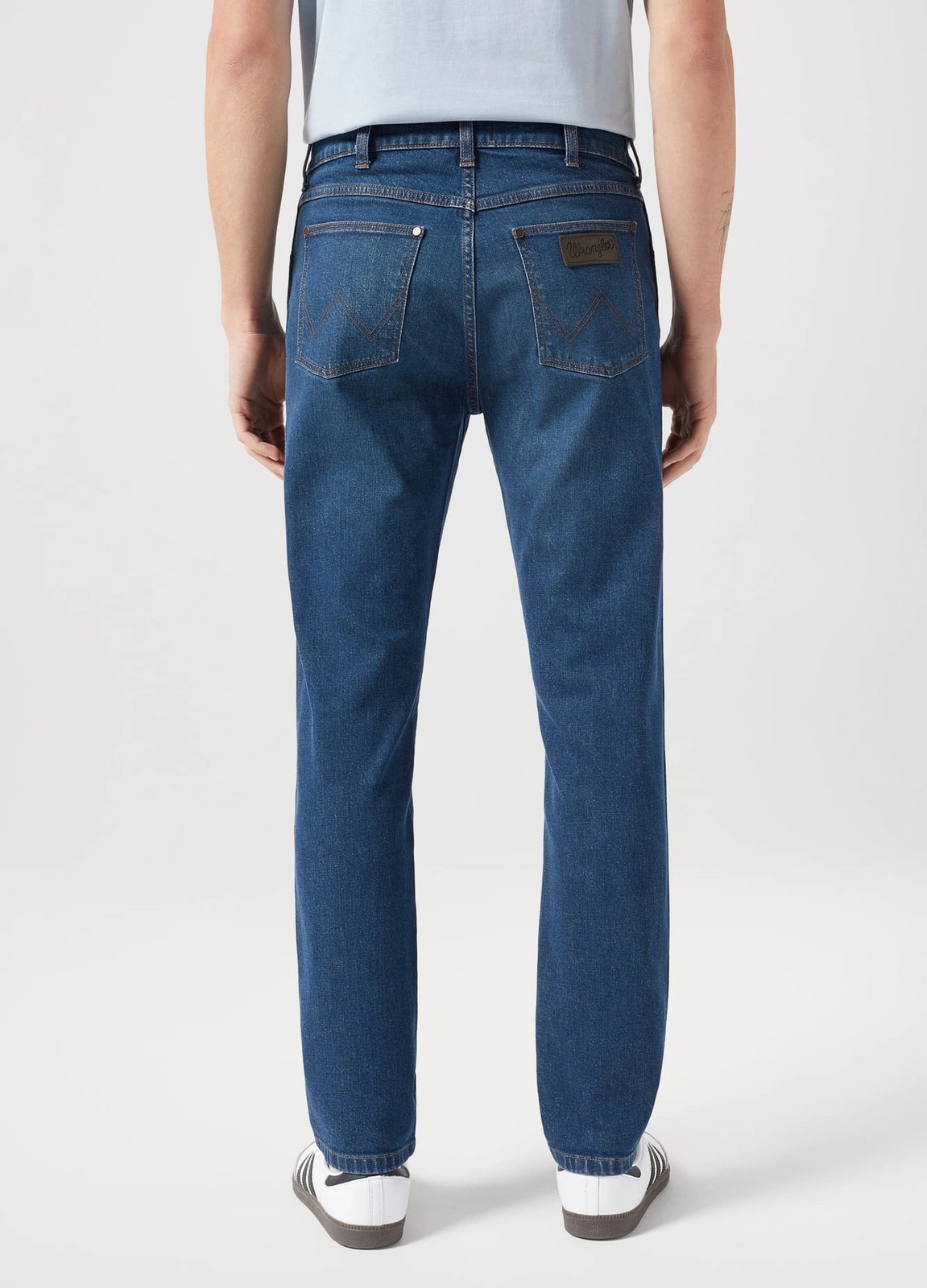 Pánské zúžené džíny Wrangler Larston Spruce 112350652 36/30