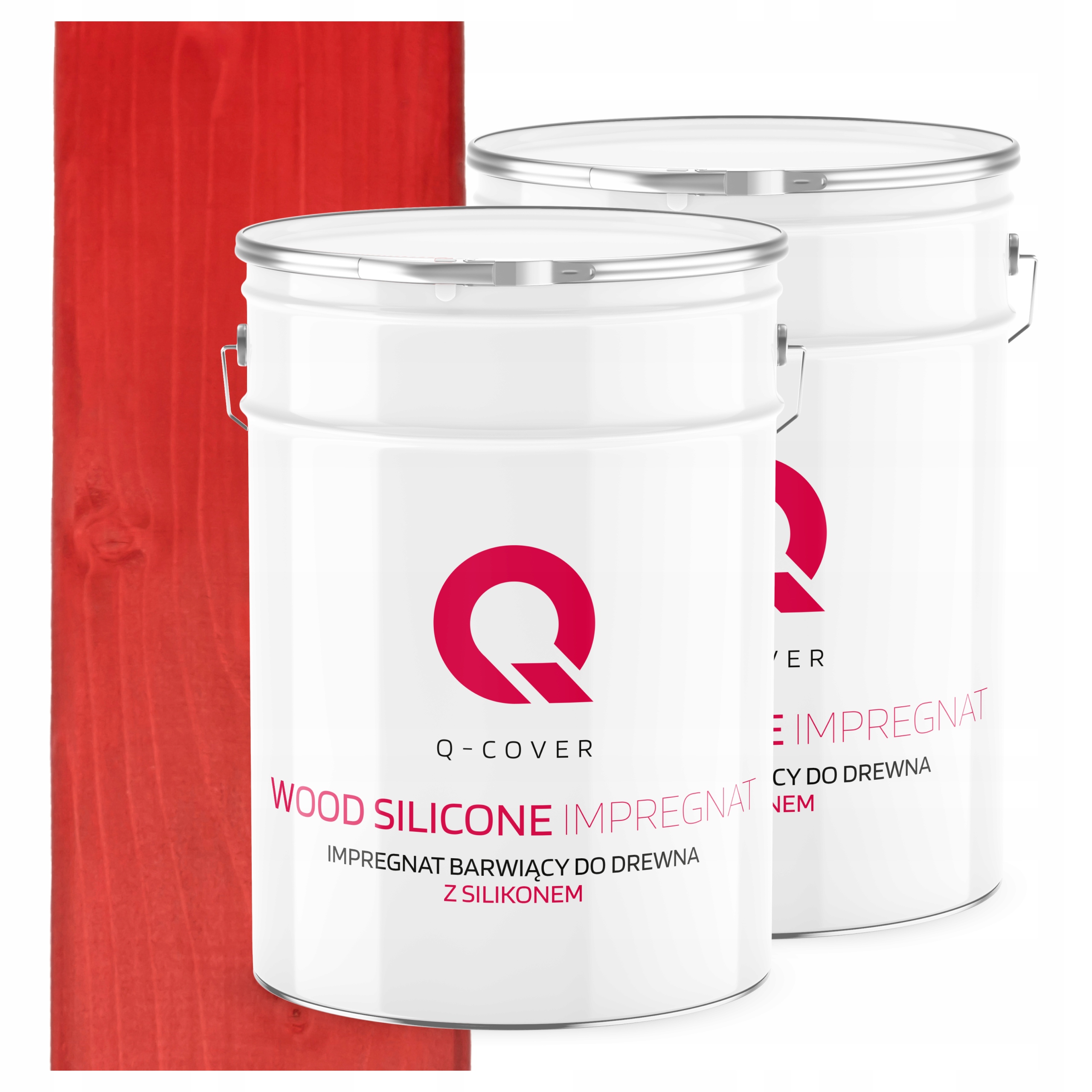 Impregnácia Na Drevo Extra Farba S Ochranným Silikónom, Farby Uv Červená 10 L